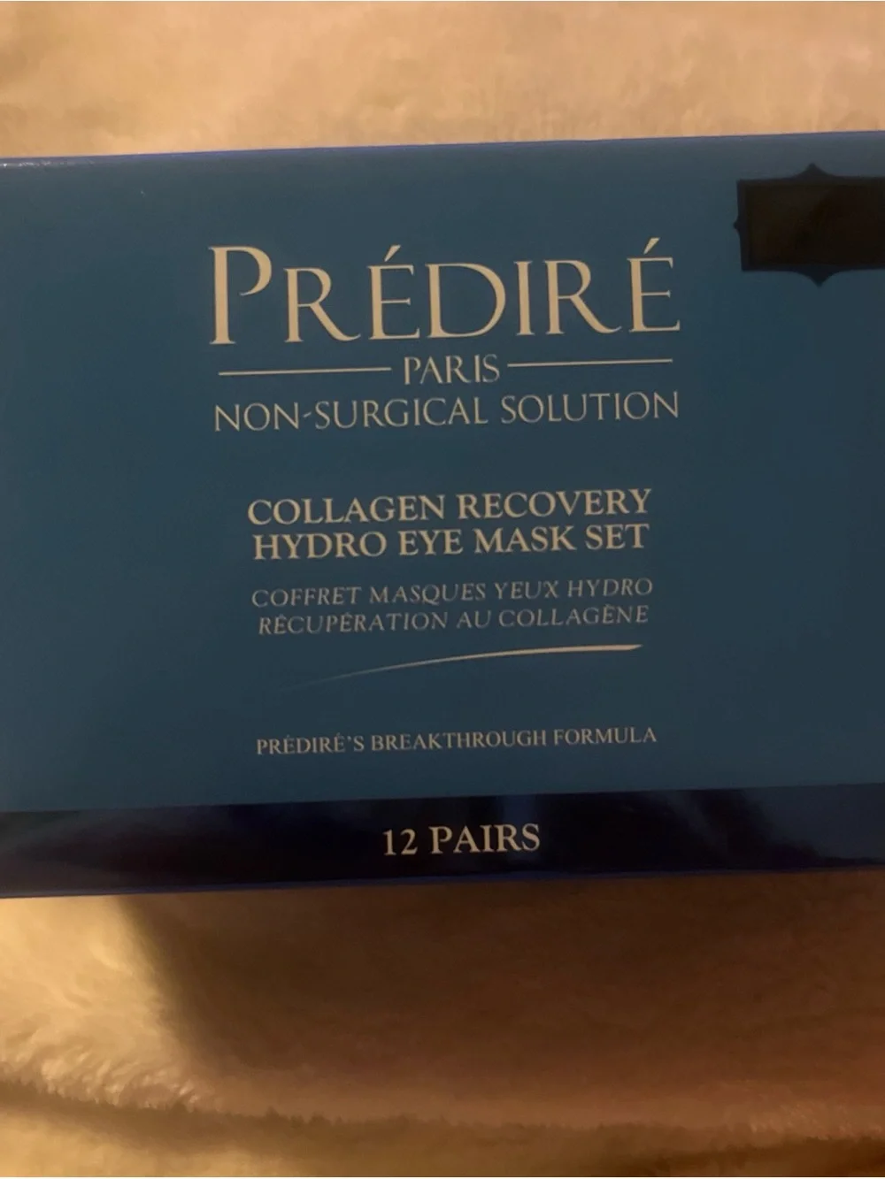Predire Paris Recovery Hydro Eye Mask 12 Pairs